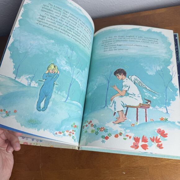 The Littlest Angel Vintage Children’s Book 12x9" Charles Tazewell Hardback T71 - Picture 7 of 7